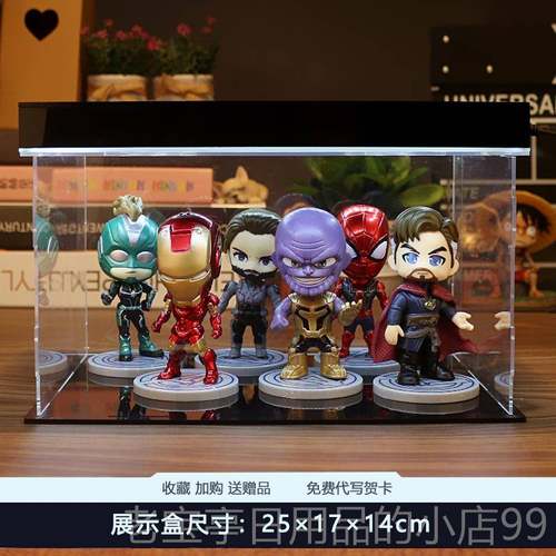 正品盟漫威手办 玩复仇者联钢铁侠美国队长蜘摆蛛侠件死侍雷神灭
