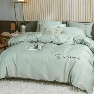 正品全棉件套100纯棉被套床单1.套5m床件1.米床笠款8三件套床上四