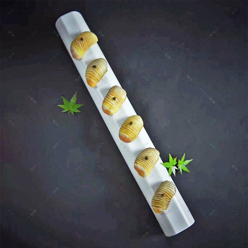创意酒店意境菜特色分子料理餐具餐厅个性冷菜凉菜融合菜艺术盘子
