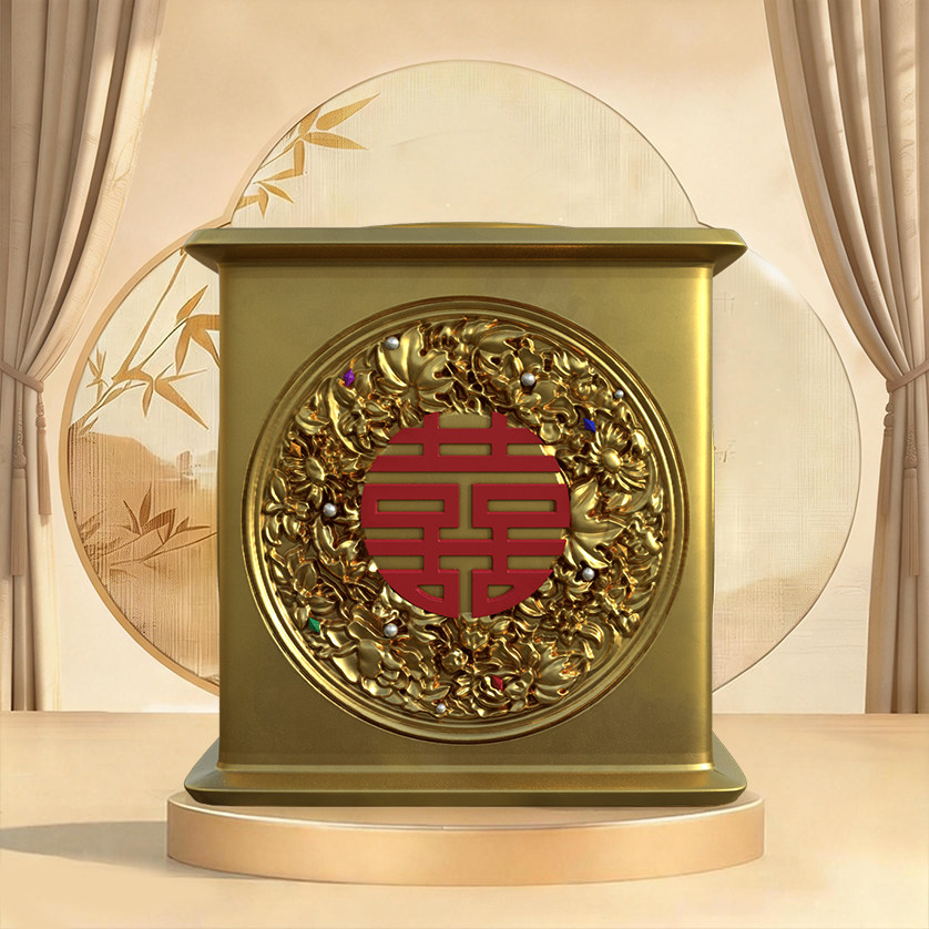 数字福礼喜饼小金筒送姻缘送长辈送朋友数字藏品线上礼赠