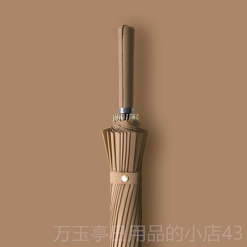 高档号长柄雨伞女遮阳伞晴雨两大自动森系复古is风甜美日系用太阳