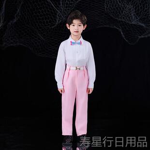 正品元旦儿童合主唱演出服诗歌舞台持人礼服中唱学生大小合团表演