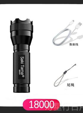 正品500LM lZoomabe XML T6- LED Flashlig0ht Torch Light手电筒