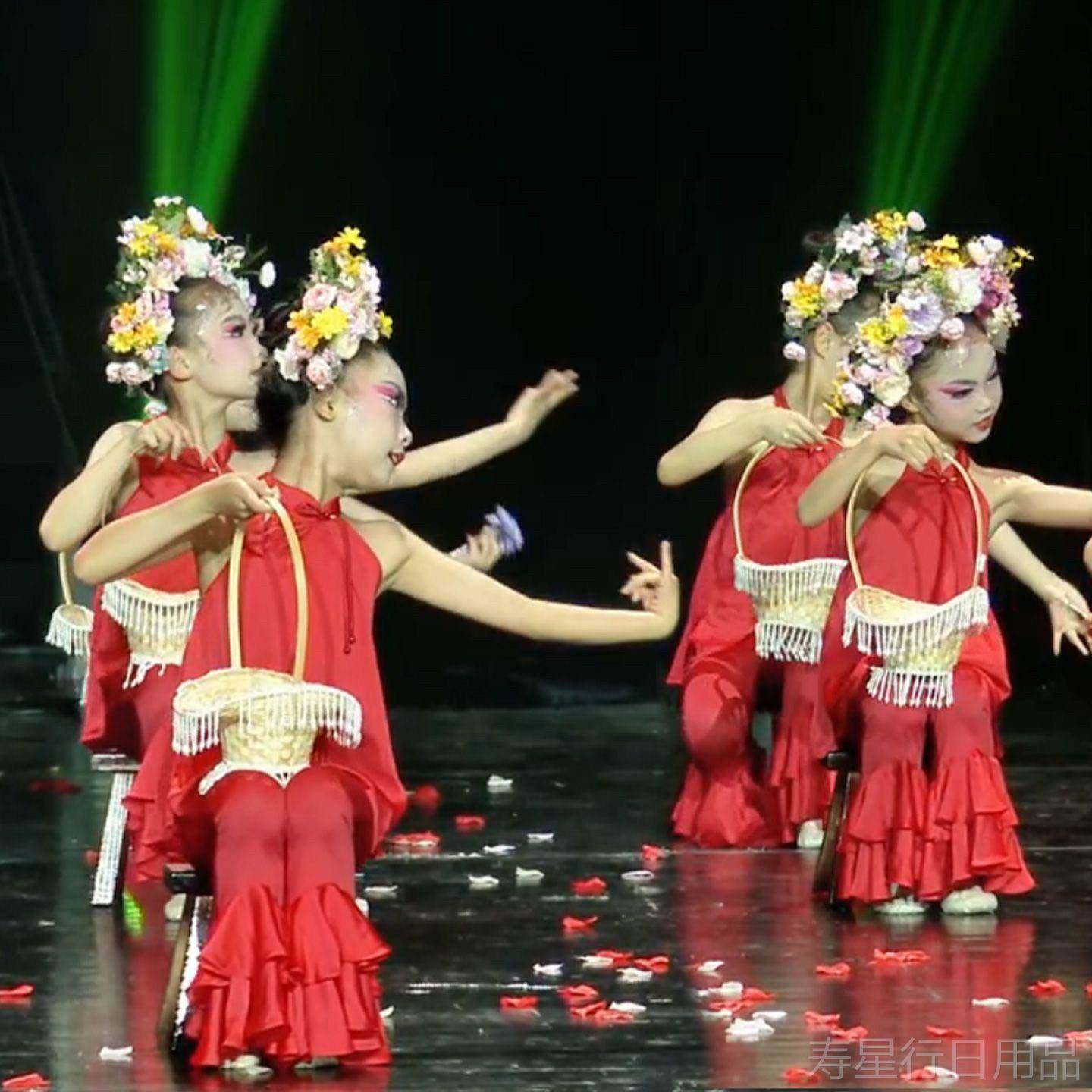 正品簪花入梦幼儿童演出服2服025新款儿舞蹈服女童群典舞古舞表演,童装/婴儿装/亲子装,儿童演出服,淘宝优惠券,粉丝福利购,淘宝优惠卷