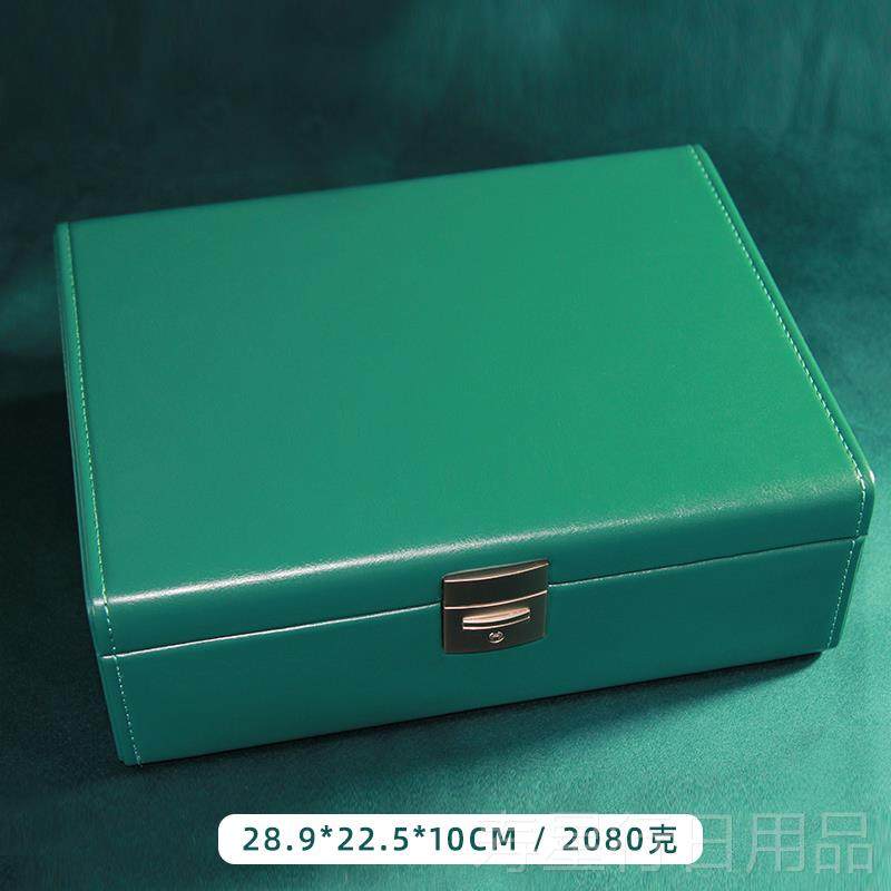 正品多功带锁便珠箱宝首能饰戒指项链携饰品收纳展示盒大容量