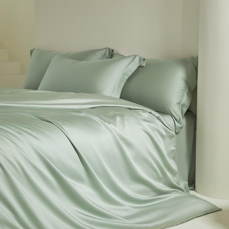 A类莱赛尔100支地利进口F兰精奥天被丝绣花四件L套套XGM床单床笠