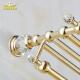欧GFO卫式 生间水置物架晶浴 金色浴巾架毛巾架轻奢五铜金挂件套装