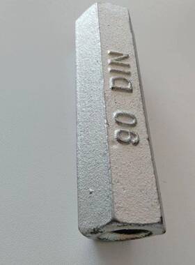 生产模板球墨铸铁镀锌GLB角螺母配件墙螺杆穿连六接件配件优惠