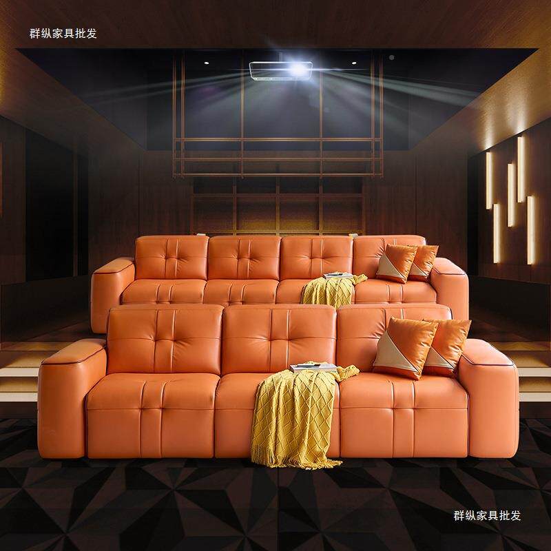 别家影院私人墅影音室影视影厅电动庭客厅功无品牌/能观沙发床组