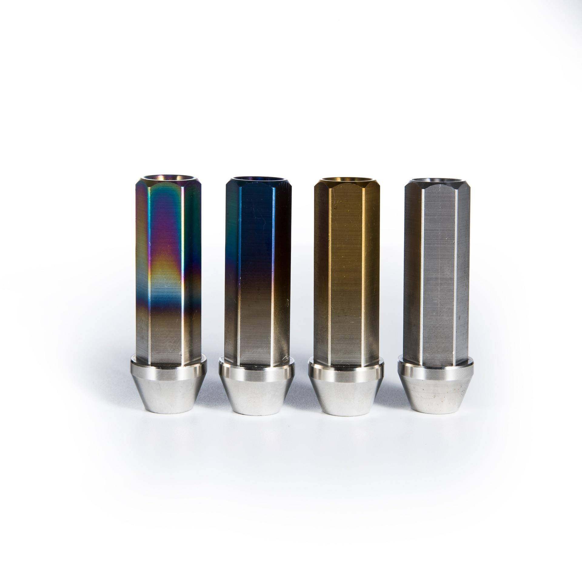 20个对边17mm轮毂26螺栓不锈钢防盗轮螺含M12*1.5/1.25M14母*1.5