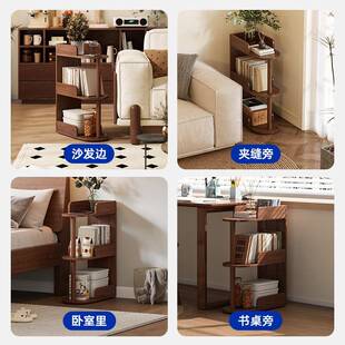 沙发边几家用客侧厅边简易超窄小型柜创意迷你木收1072纳实床头置