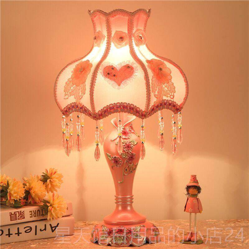 正品欧式室床头美结婚房庆台灯大红色可调光创意温馨饰奢华玫瑰卧,家装灯饰光源,装饰台灯,淘宝优惠券,粉丝福利购,淘宝优惠卷