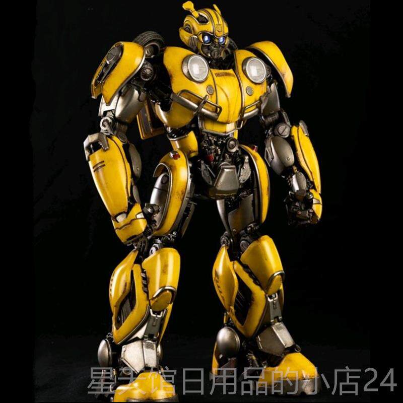 正品5模玩 大黄蜂 光变形玩具外传电影版合带金灯成U品机器人手办