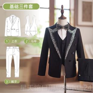 正品简·贝迪儿童套装表男礼服经典t装台花女孩套装主持人钢琴演