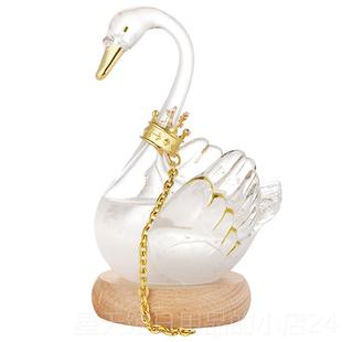 正品闺大英博馆天鹅风暴瓶天气瓶桌面摆件乔迁新物婚送日蜜生礼物