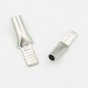 C45鸭嘴铜鼻子4 70平方空开接线端子紫铜插针C45线耳