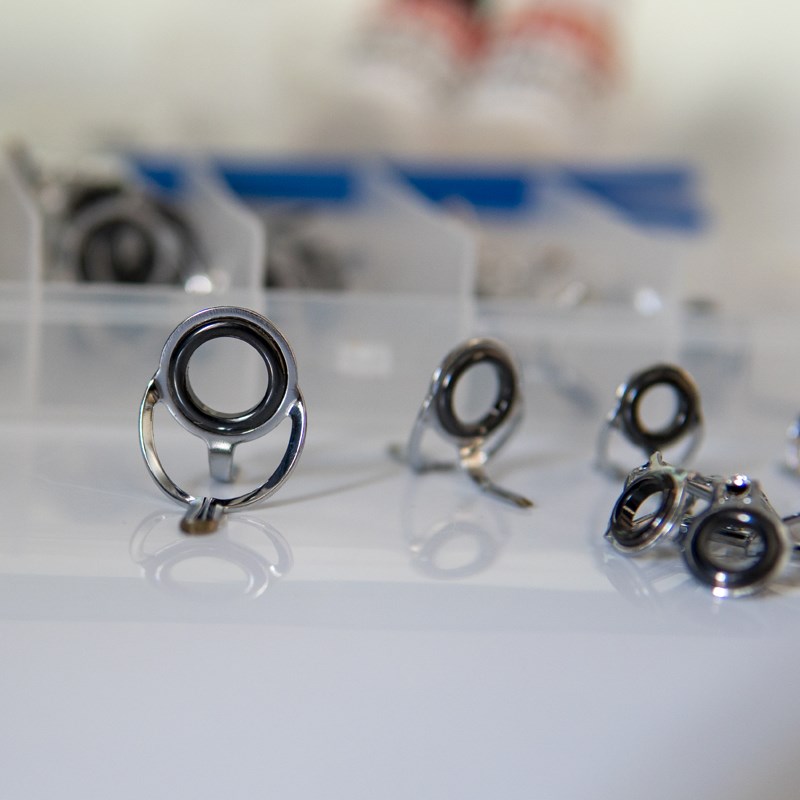 手竿改滑漂大导环不锈钢海竿脚陶瓷过线环远投锚竿船竿全配件