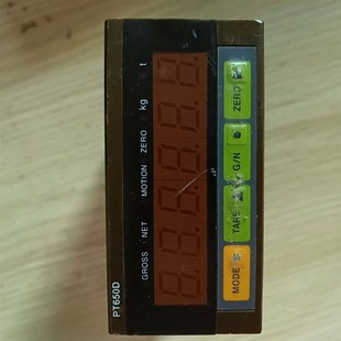 珠海志美称重仪表PT650D 通电成色如图 实物拍摄 看图上