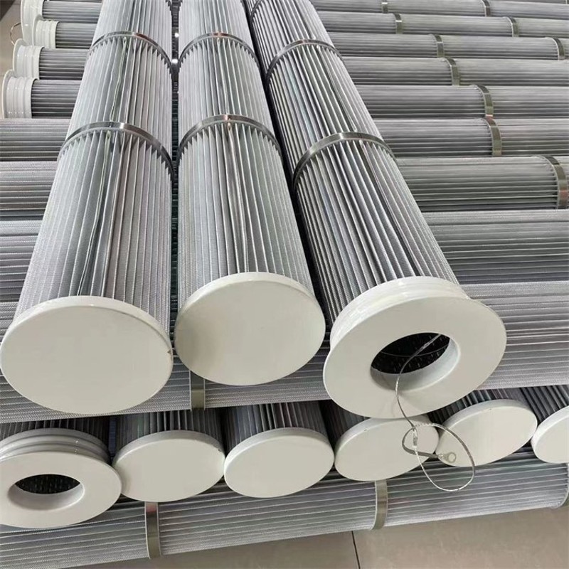 定制搅拌站工业除尘滤筒除尘器滤芯木工 集尘布袋抛丸机空气