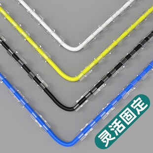 三分管固定卡扣2分净水器u软管卡免打孔导流管配件直饮管排插线卡