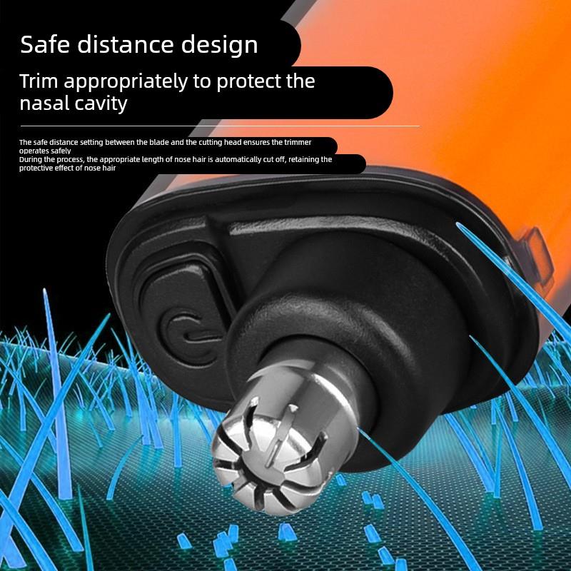 高品质保障鼻毛修剪器电动剃鼻毛器便携式刮鼻子毛神器双刃刀头