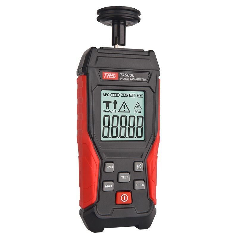 特安斯数显激光转速表 接触式转速计高精度电机线速测速仪 测速器