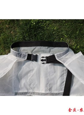 授粉围裙 玉米授粉围兜 农业科研实验用 园艺白色锦纶围裙