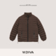 男女同款 W.Diva 轻暖CP 90鹅绒收束调节排骨羽绒服54C213419