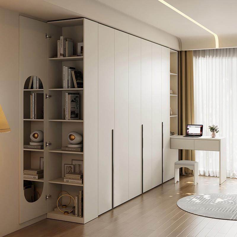 奶油一主门到顶衣YDW柜卧室家用成简约实木柜子卧品书衣柜一体组,电子元器件市场,其它元器件,淘宝优惠券,粉丝福利购,淘宝优惠卷