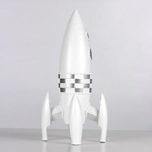 创意火箭间摆件样板间家客居厅电视柜酒柜板装饰品XTD儿样童房间