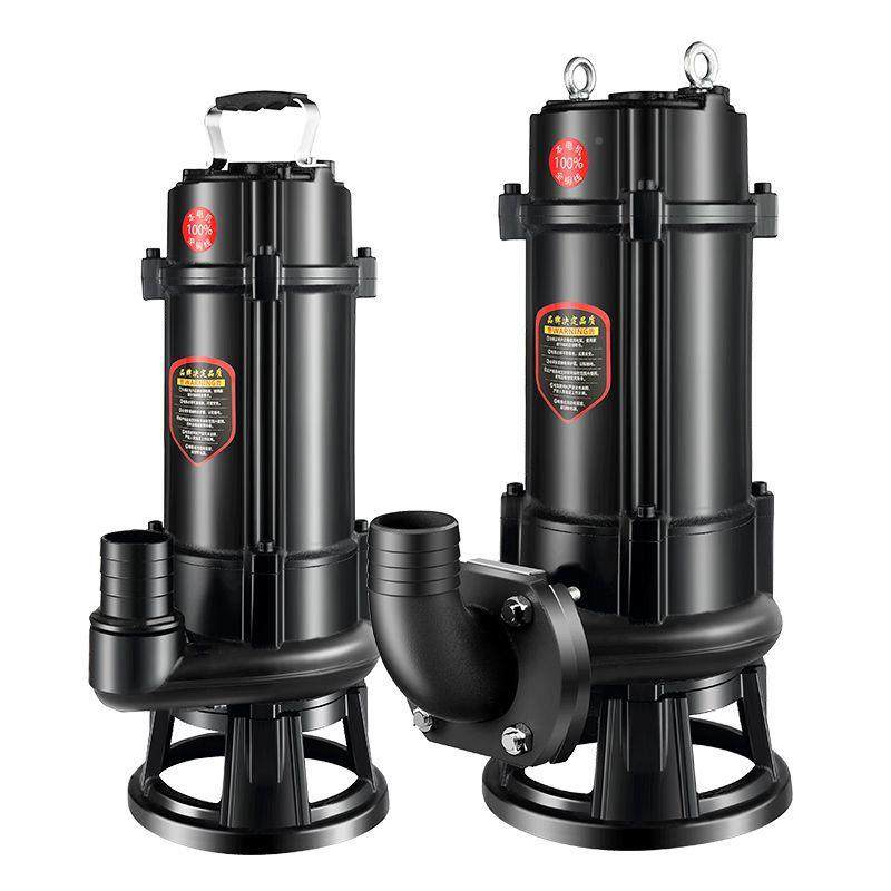 0切割式污431水泵用22V小型抽粪泵抽水机380V化粪池家泥浆排污潜