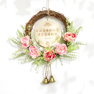 田园墙EZO面壁客挂饰墙装饰服装店卧室厅进门壁口墙上遮丑挂件装