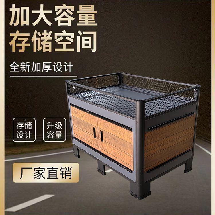 超市促花车户外地摊卖柜销服装堆售头多功能中岛货无品牌/架展示