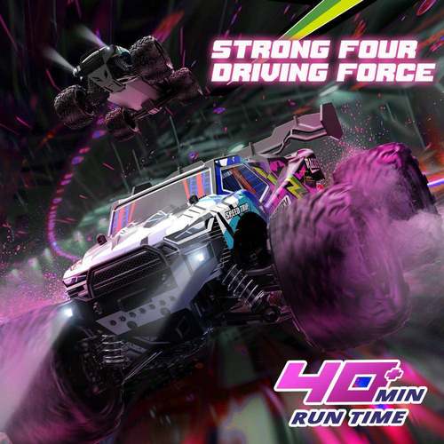 24新品1:16全比高速攀车越野皮卡爬四驱飘RC防水移车遥547控例车