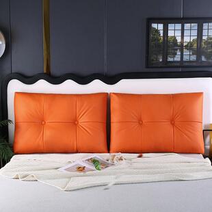 现简代约中式YG软床靠背包新款护腰沙发靠垫头榻榻米床上靠枕免拆