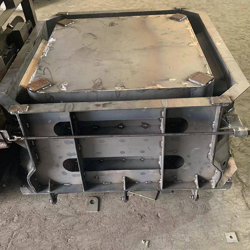 景挡土墙16453钢观模板框十字拱态形护坡钢模具河道水库生护坡模