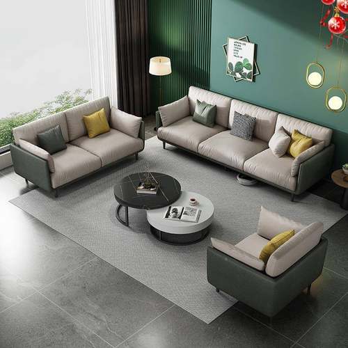 意式轻奢布IBE沙现发代简约艺客厅家具科技发布沙型家用客厅沙发