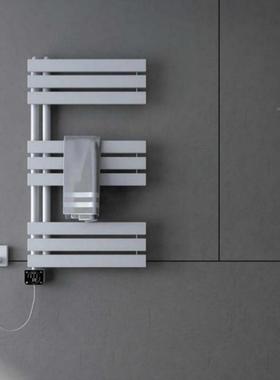 浴电热毛巾架热智能棒卫生间室外置VRA数显温控加热加毛巾架