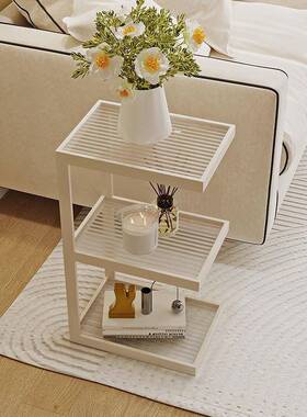 创转意DPO客铁艺小型示书架落地置物架靠墙角窄缝收纳厅展架赵之