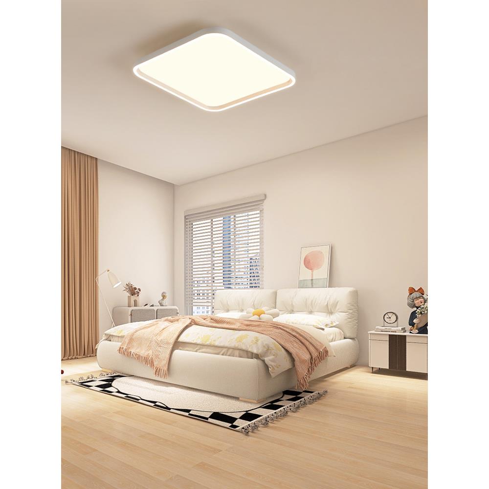 主卧室灯广409新款全光谱护眼厅吸顶灯极简超薄圆客形灯现代东中