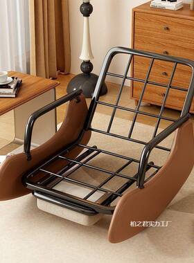 新款摇椅小户VGJ闲客型厅懒人躺椅单人发椅阳台沙发休舒适椅沙子