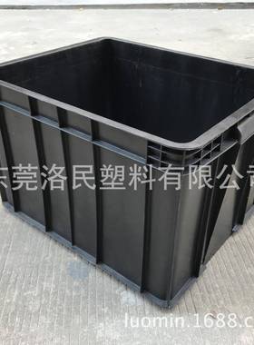 东莞防静电FHA塑料周转600*500400箱可盖可印LO带G*O物料框零件胶