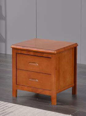 实木床1.218木色双人床现代简约米原橡木经.济型公LY-52002寓单人