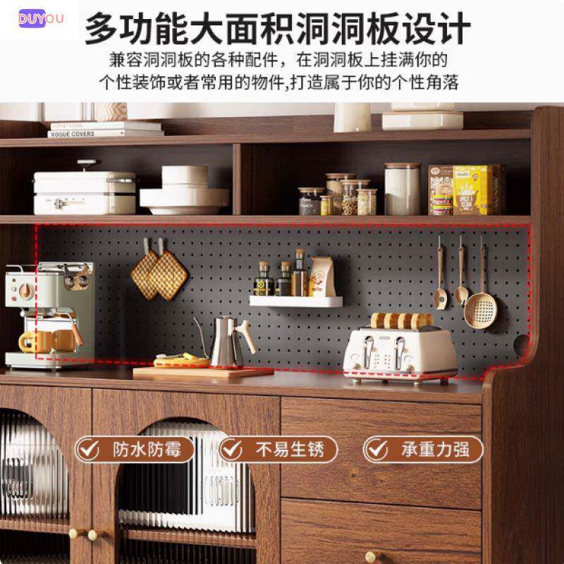 客厅能餐边柜茶水酒柜柜奢多功OTR碗柜一体现代简轻约靠墙厨房置