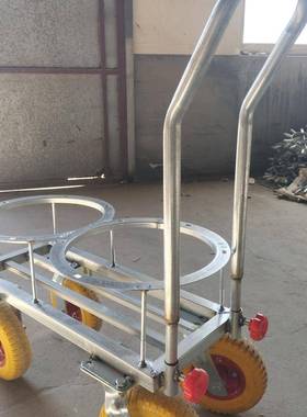 推粪摘采家用农用推水浇菜瓜果推ISV食新款菜万向轮充车气橡胶轮