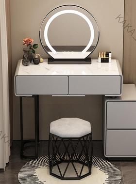 LCP2新款现代简约梳奶油台风小化妆桌户型轻81578奢化妆台岩妆板