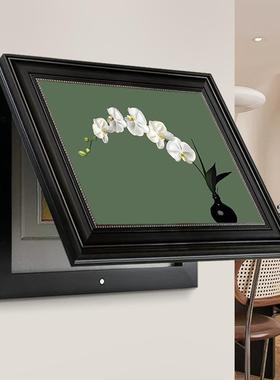 法式中古电箱表箱风装HT-20257饰复古客厅电源盒挂画竖版配电平安