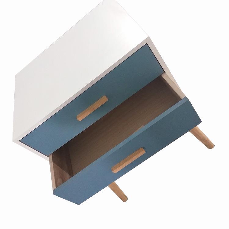 卧室具新款床头柜柜现代简约木质收sd150纳家抽多层屉式储物柜