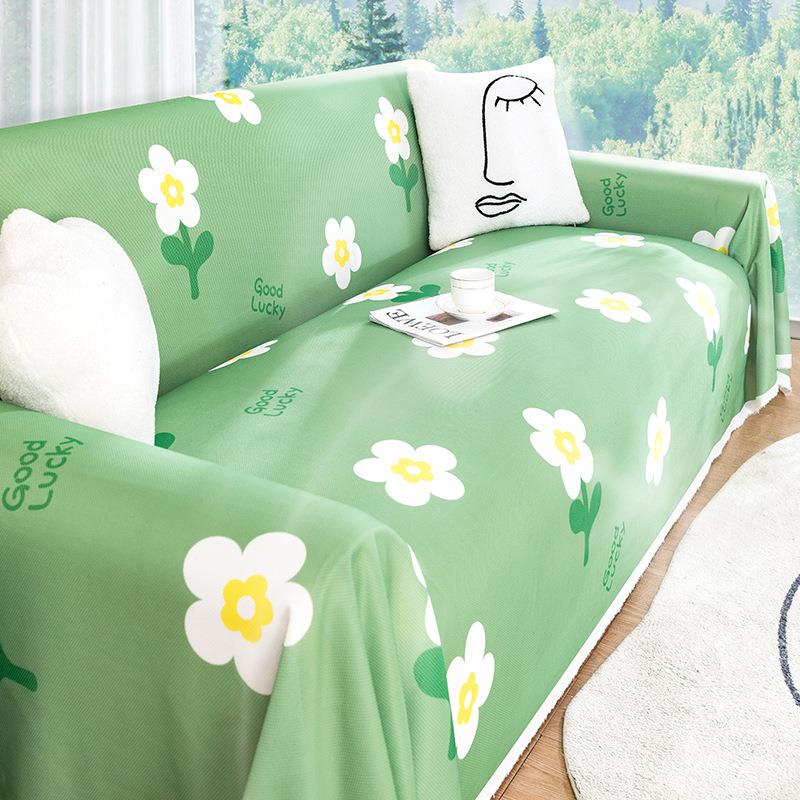 夏沙发季盖布2025新款套冰丝沙发巾一整沙张全盖夏天凉828感发罩