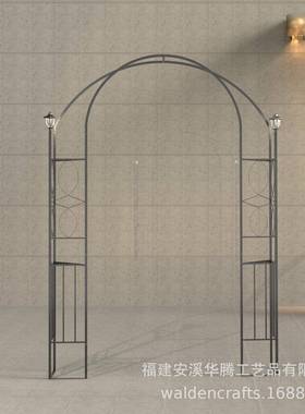 欧式花台园复户花古铁艺拱门外花HT-K0285园装饰架架爬藤架庭院阳